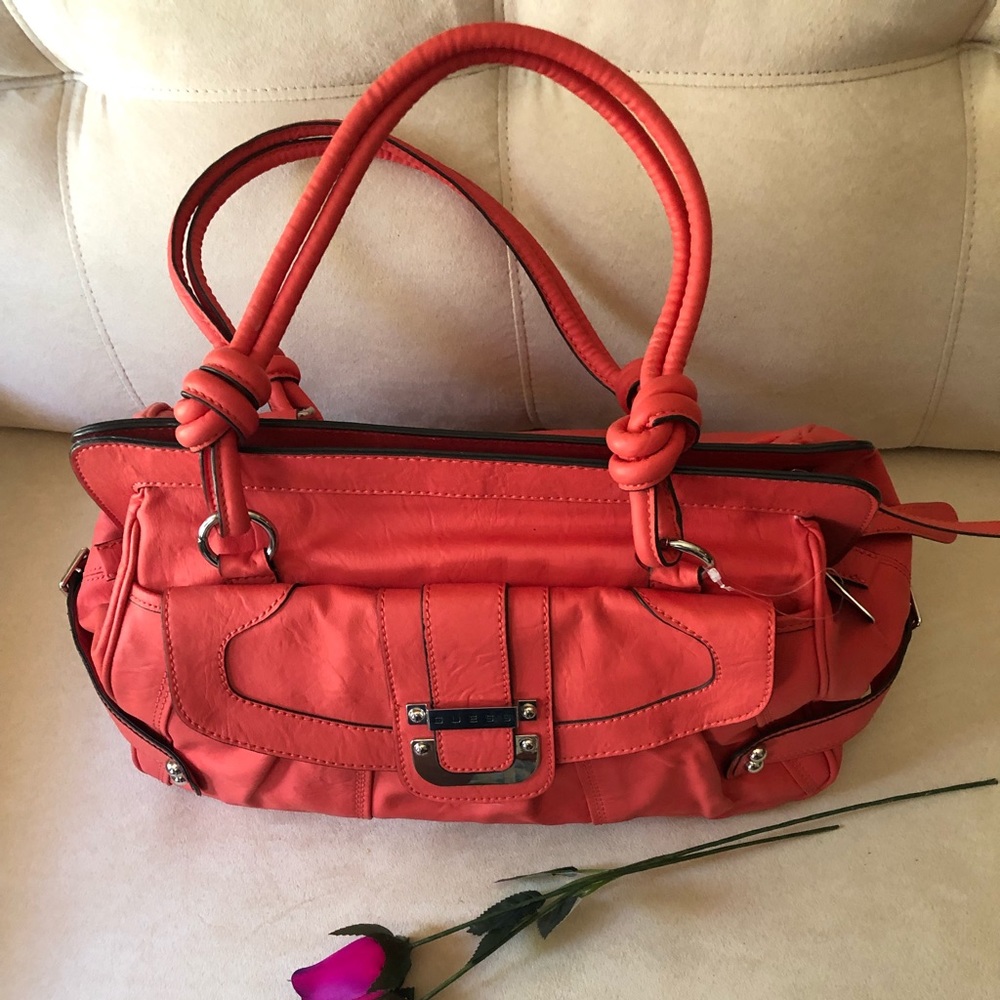 New orange Guess shoulder bag!